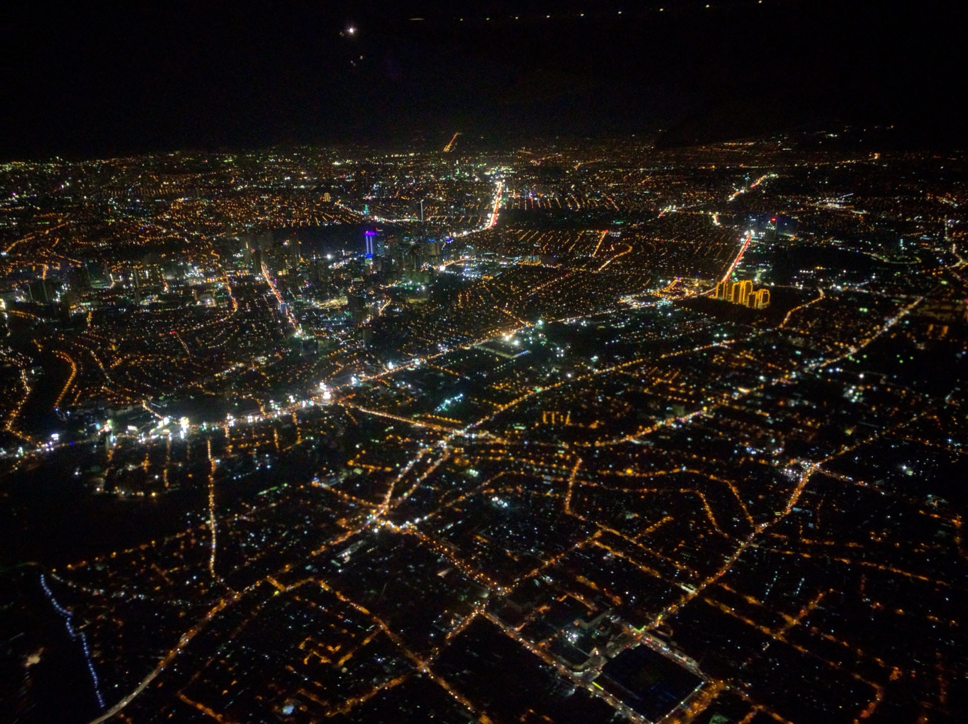 Manila at night